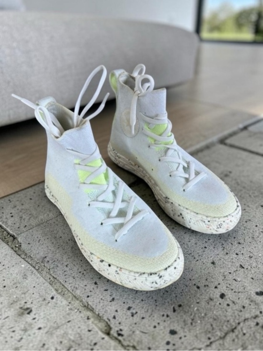 Converse Chuck Taylor All Star Clear Knit Sneakers